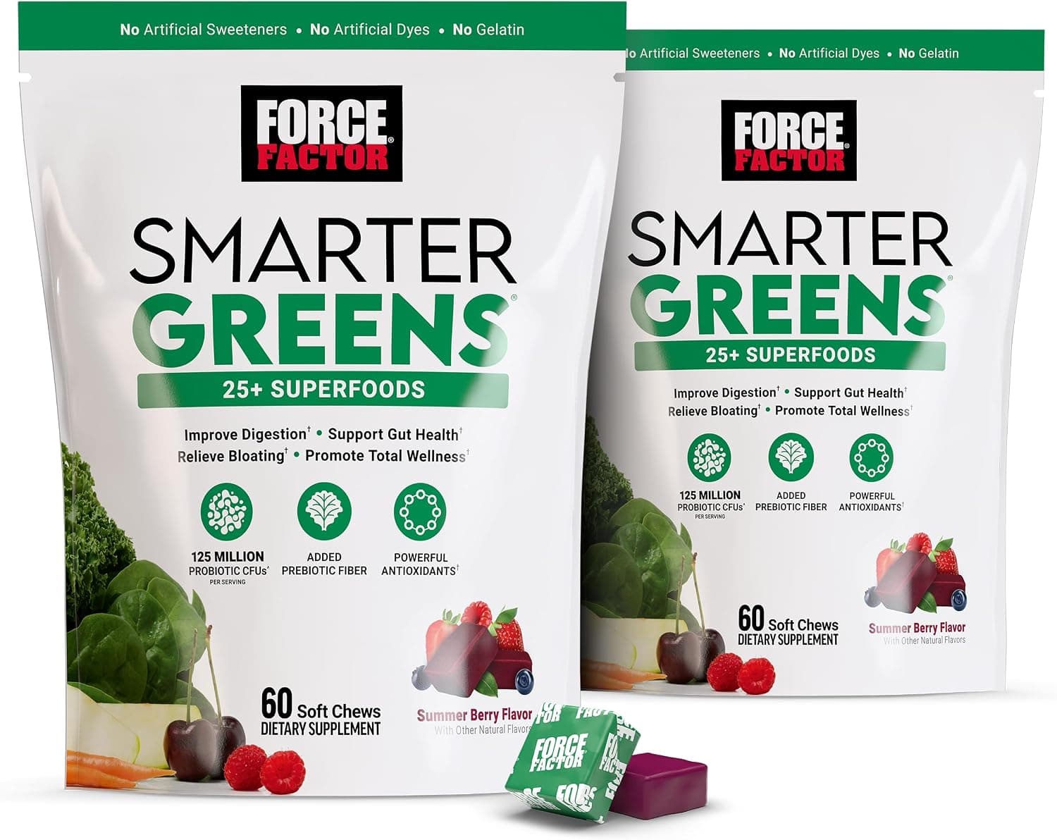 Smarter Greens 60 Gomitas Masticables