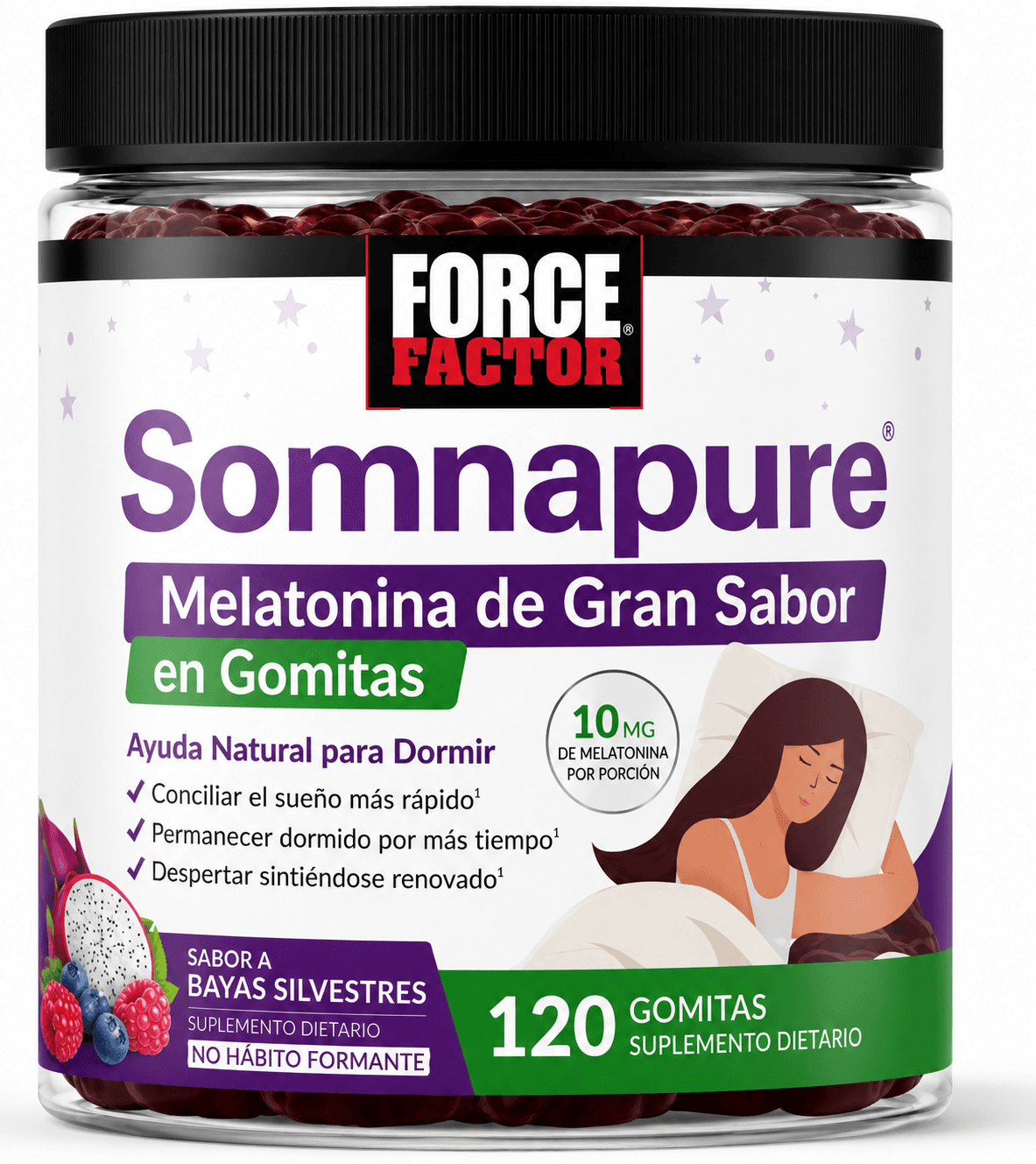 Somnapure Melatonina 120 Gomitas