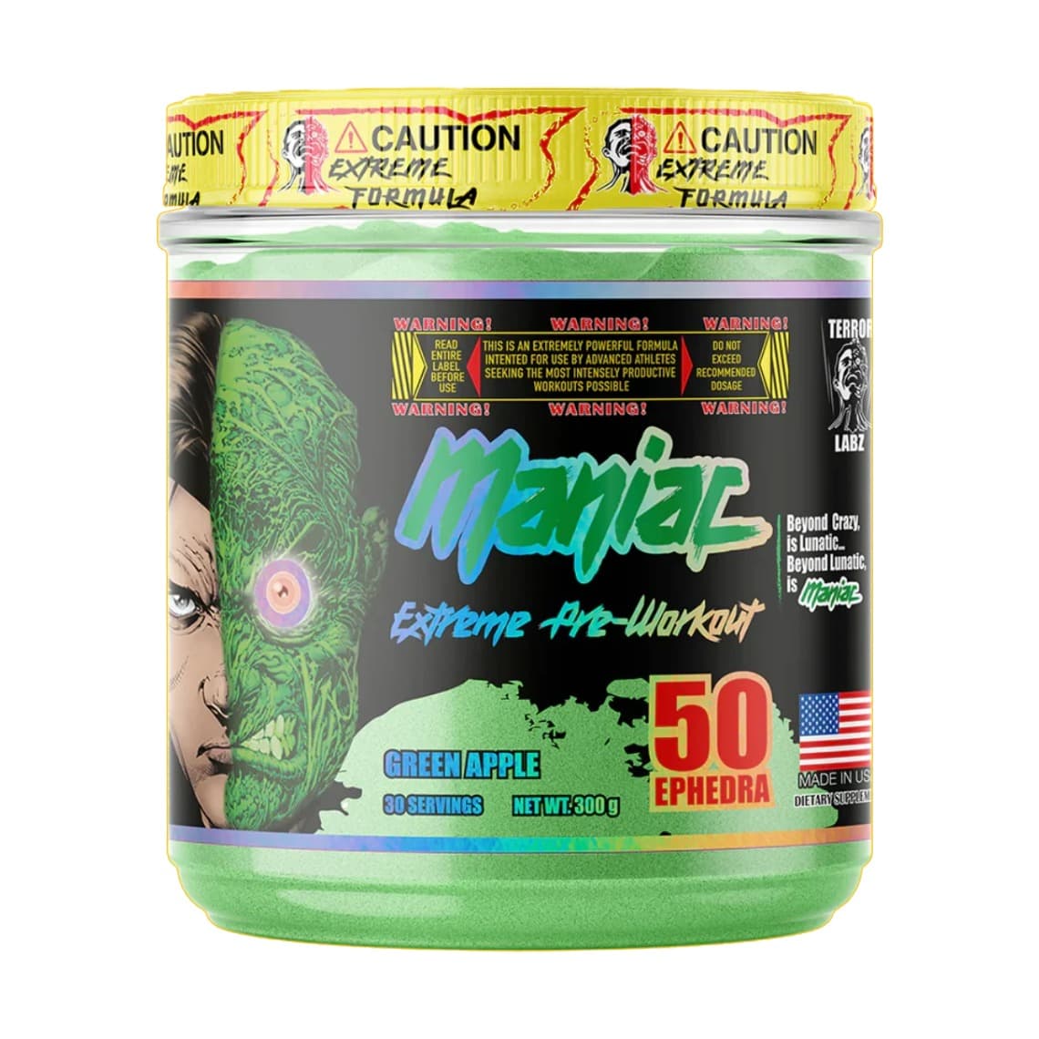 Terror Labz Maniac Extreme Pre-Workout 30 Serv